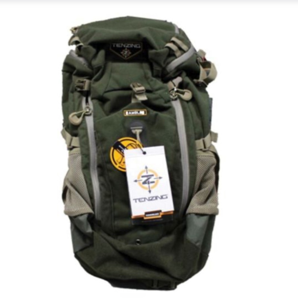 NWT Backpack TENZING TX15 Rambler Green Loden Tricot One Size 22 x 11 - NEW!